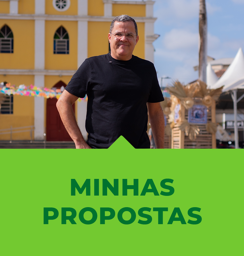 Adriano do Silveira com chamada Minhas propostas